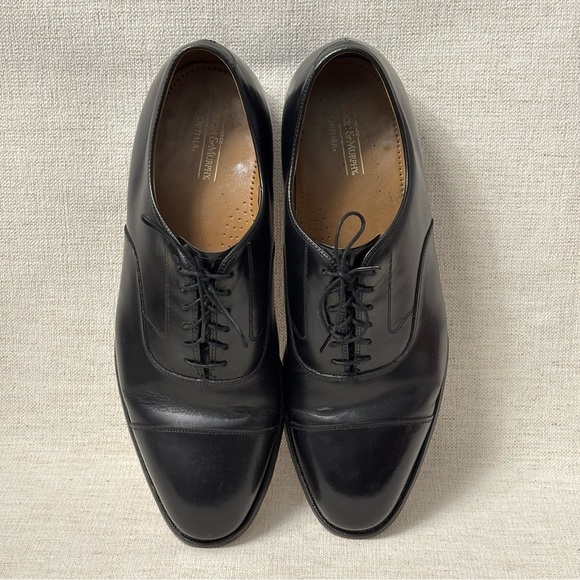 Johnston & Murphy Men’s Black Leather Wingtip Dress Shoes / Size 12 main image 6